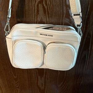 MICHAEL KORS PRE-LOVED Hanover Perforated Crossbody Bag